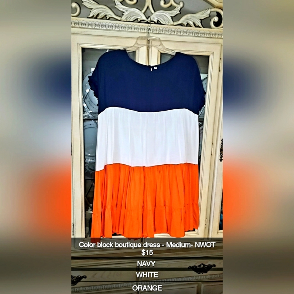 Color block dress